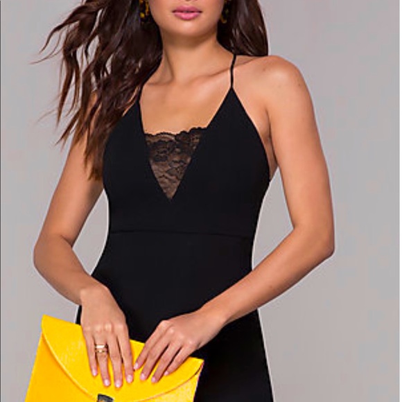 PromGirl Dresses & Skirts - Short Black Bodycon Dress